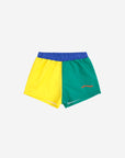 Bobo Choses - baby - colorblock swim trunks