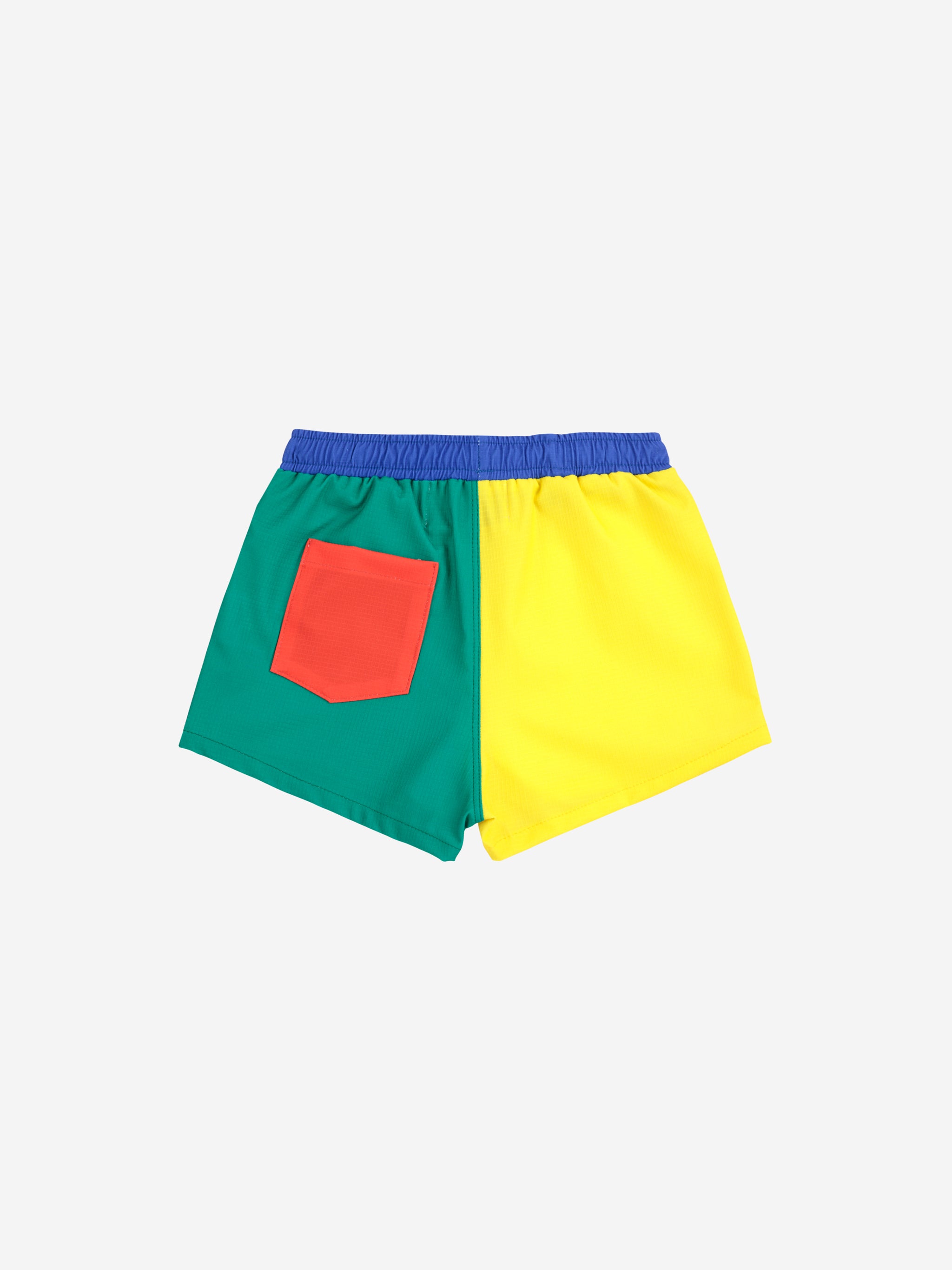 Bobo Choses - baby - colorblock swim trunks