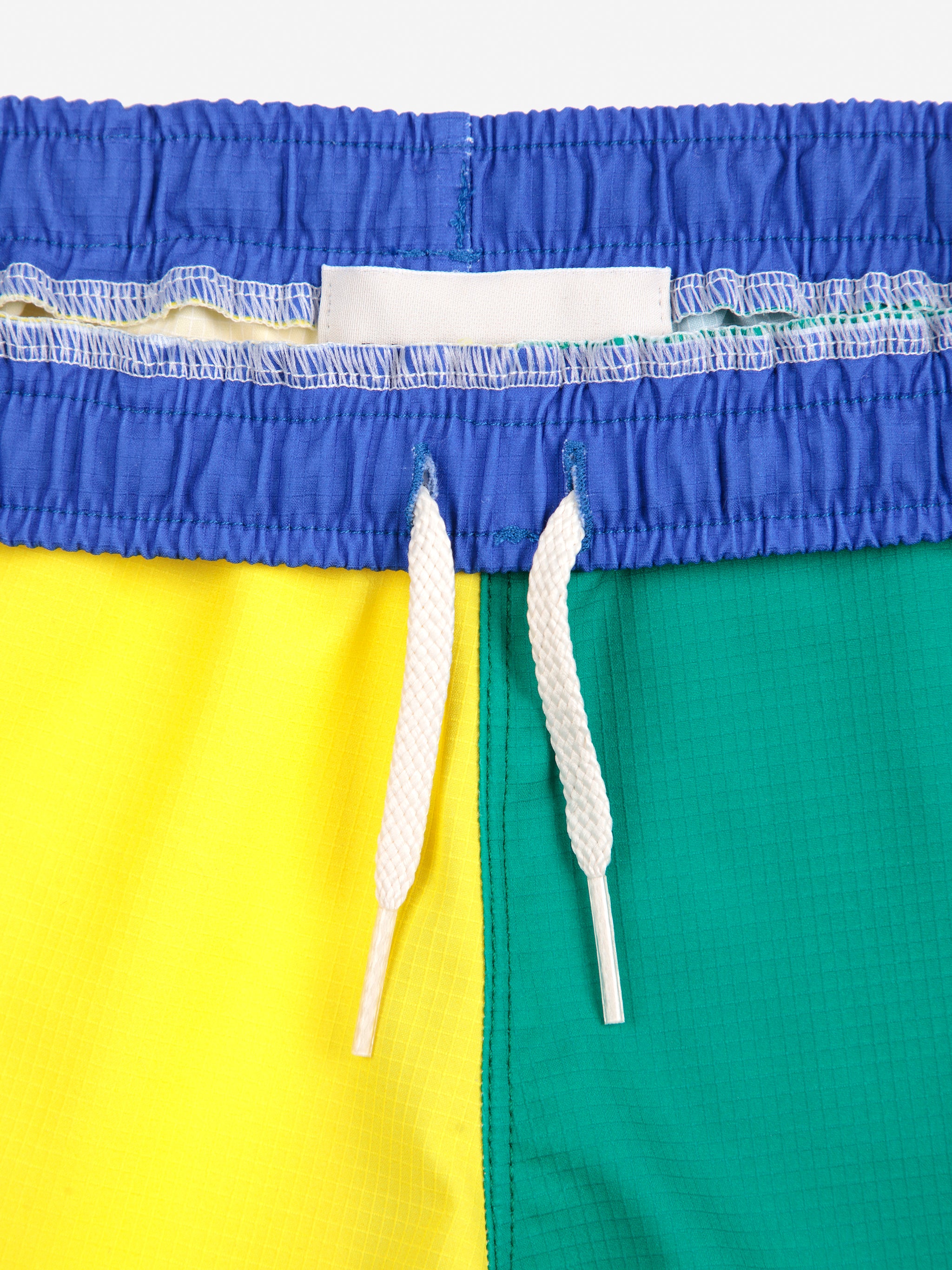 Bobo Choses - baby - colorblock swim trunks