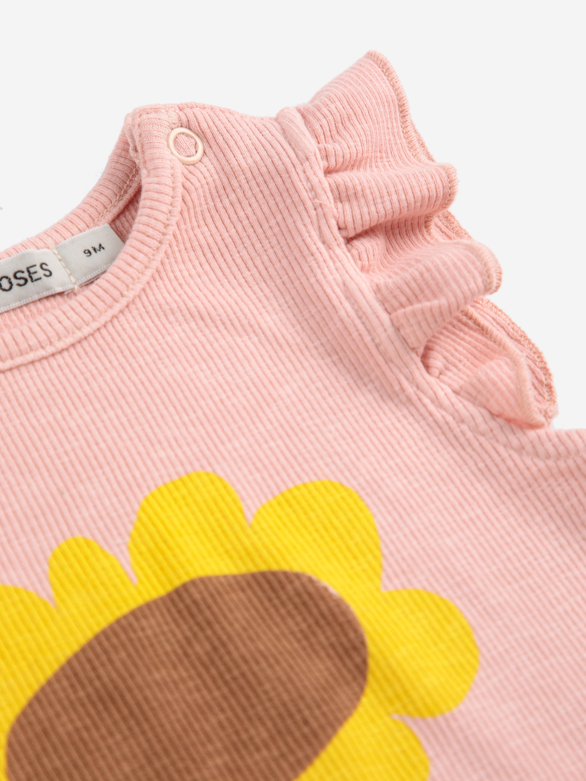 Bobo Choses - baby - sunflower ruffle body