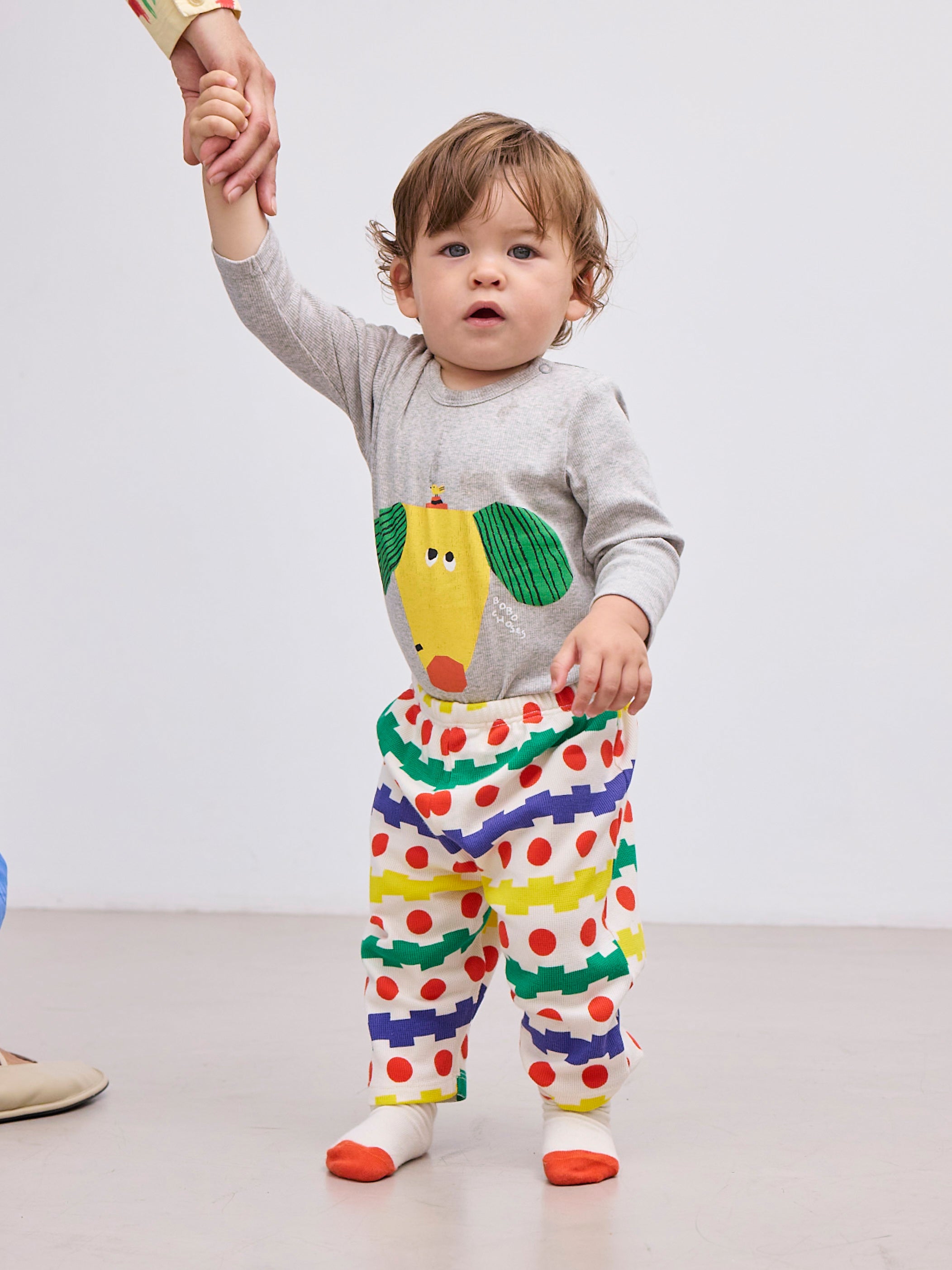 Bobo Choses - baby - happy dog longsleeve body