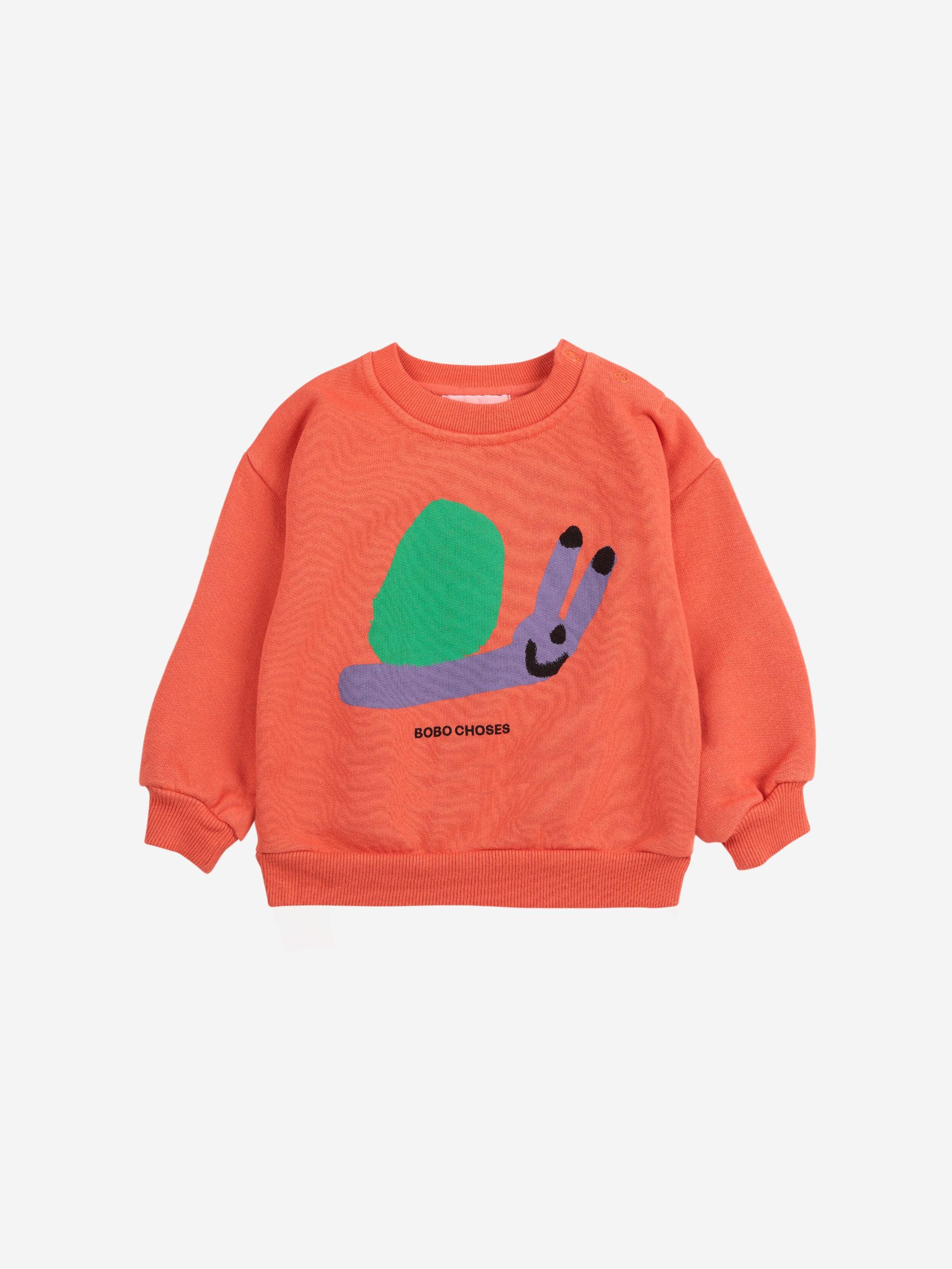 Bobo Choses - baby - funny snail sweatshirt