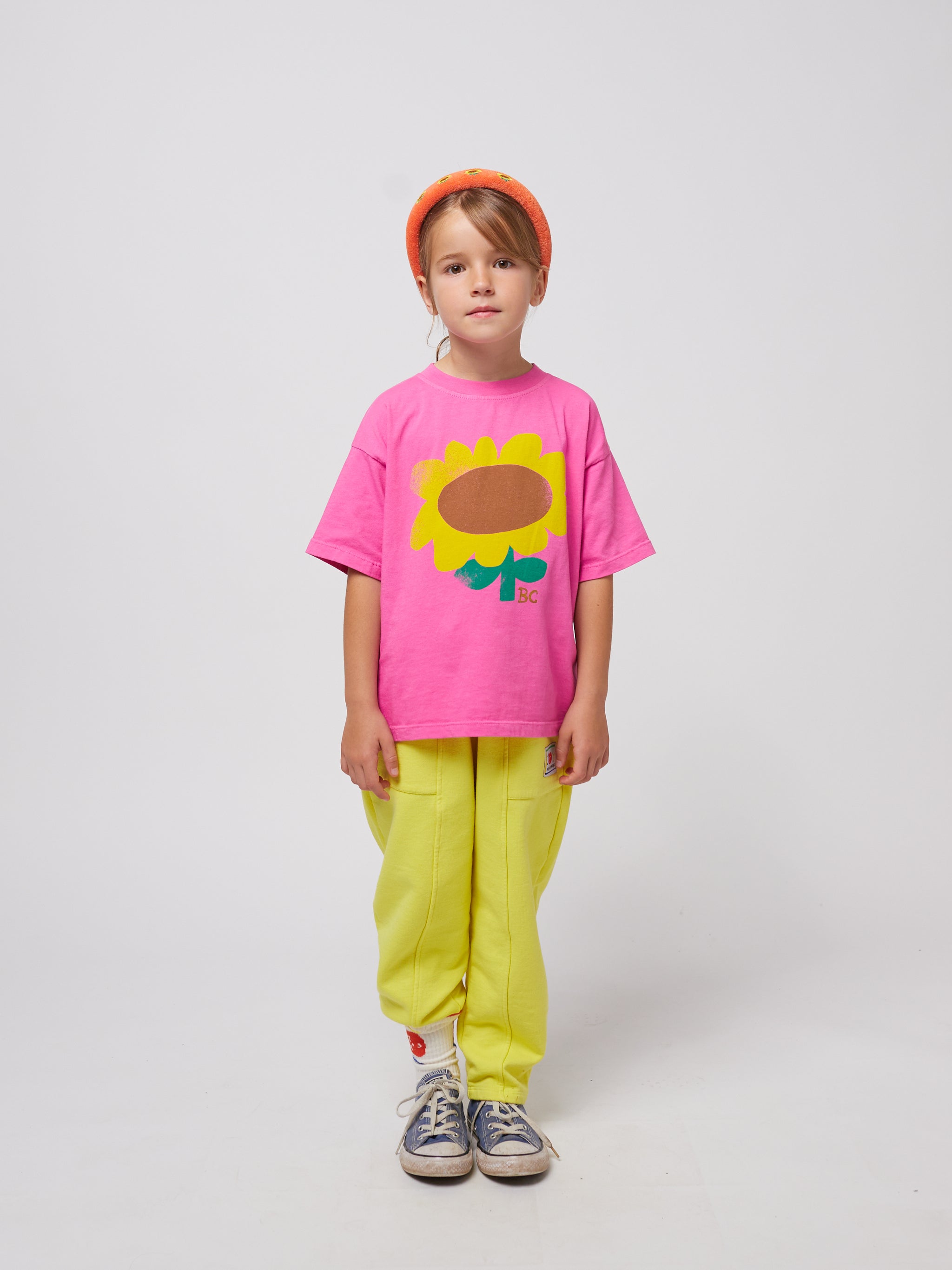 Bobo Choses - kids - sunflower t-shirt