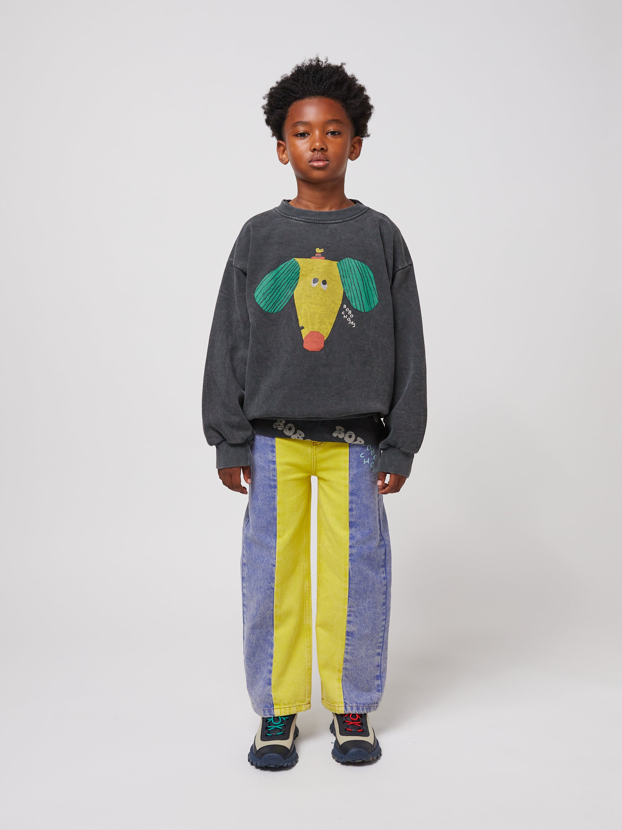 Bobo Choses - kids - happy dog sweatshirt