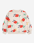 Bobo Choses - kids - smiling allover sweatshirt