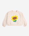 Bobo Choses - kids - sunflower crop sweatshirt