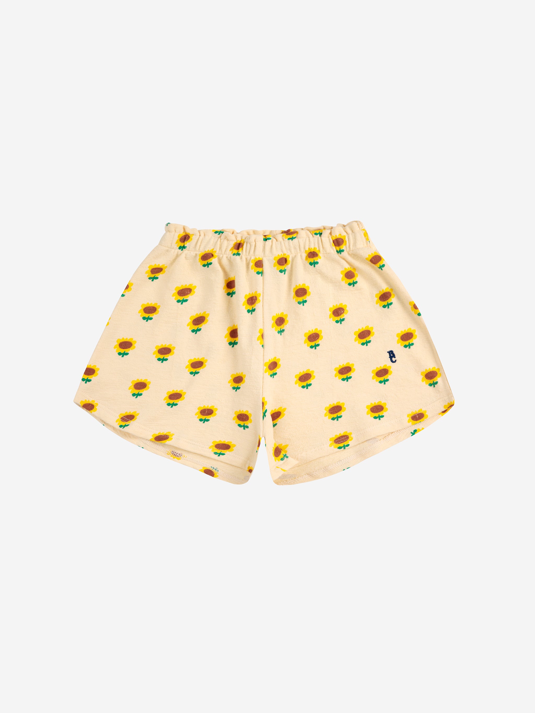 Bobo Choses - kids - sunflower allover shorts