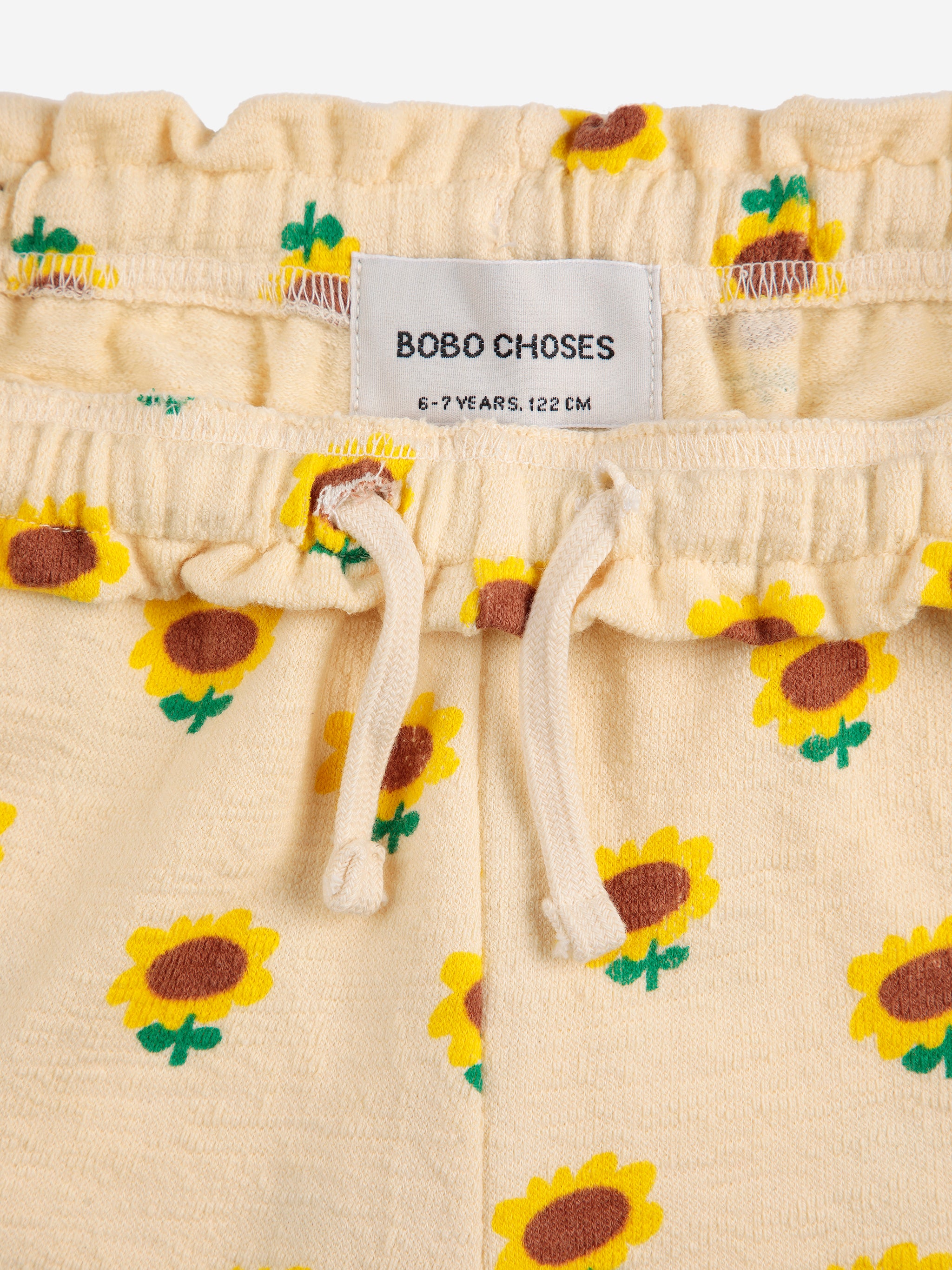 Bobo Choses - kids - sunflower allover shorts