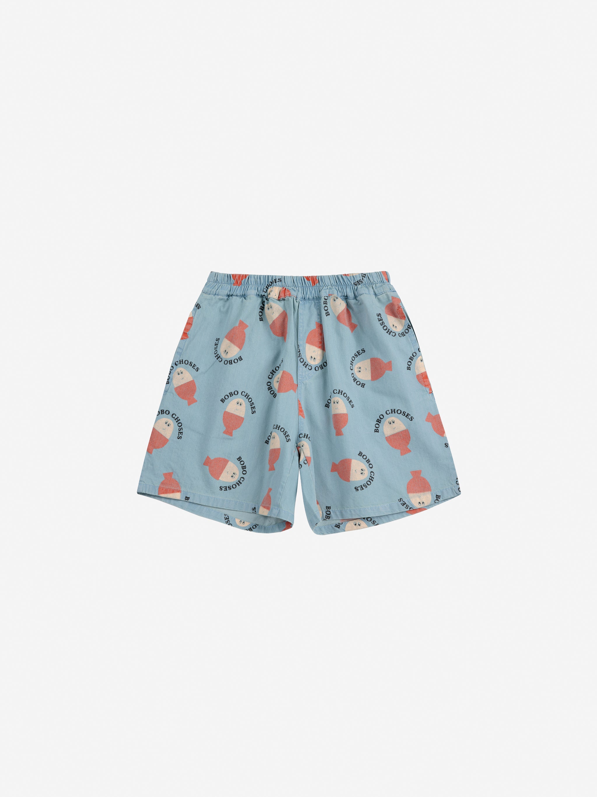 Bobo Choses - kids - morning egg allover shorts