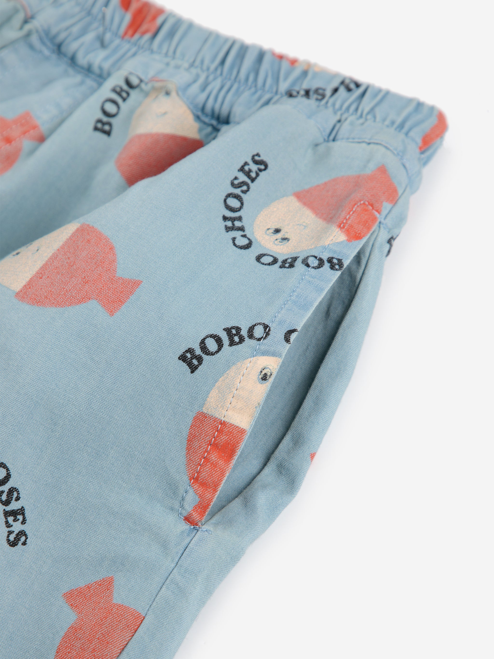 Bobo Choses - kids - morning egg allover shorts