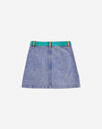 Bobo Choses - kids - colorblock denim skirt