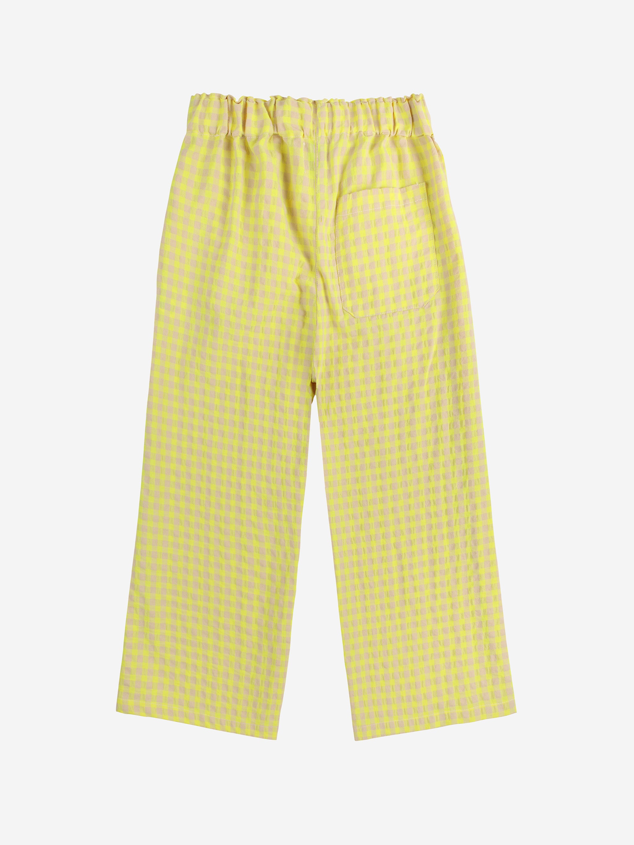 Bobo Choses - kids - vichy woven pants