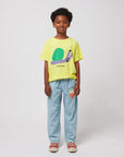 Bobo Choses - kids - morning egg light denim pants