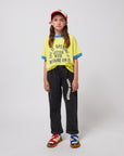 Bobo Choses - kids - wavy bobo black denim pants