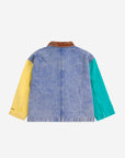 Bobo Choses - kids - colorblock denim jacket