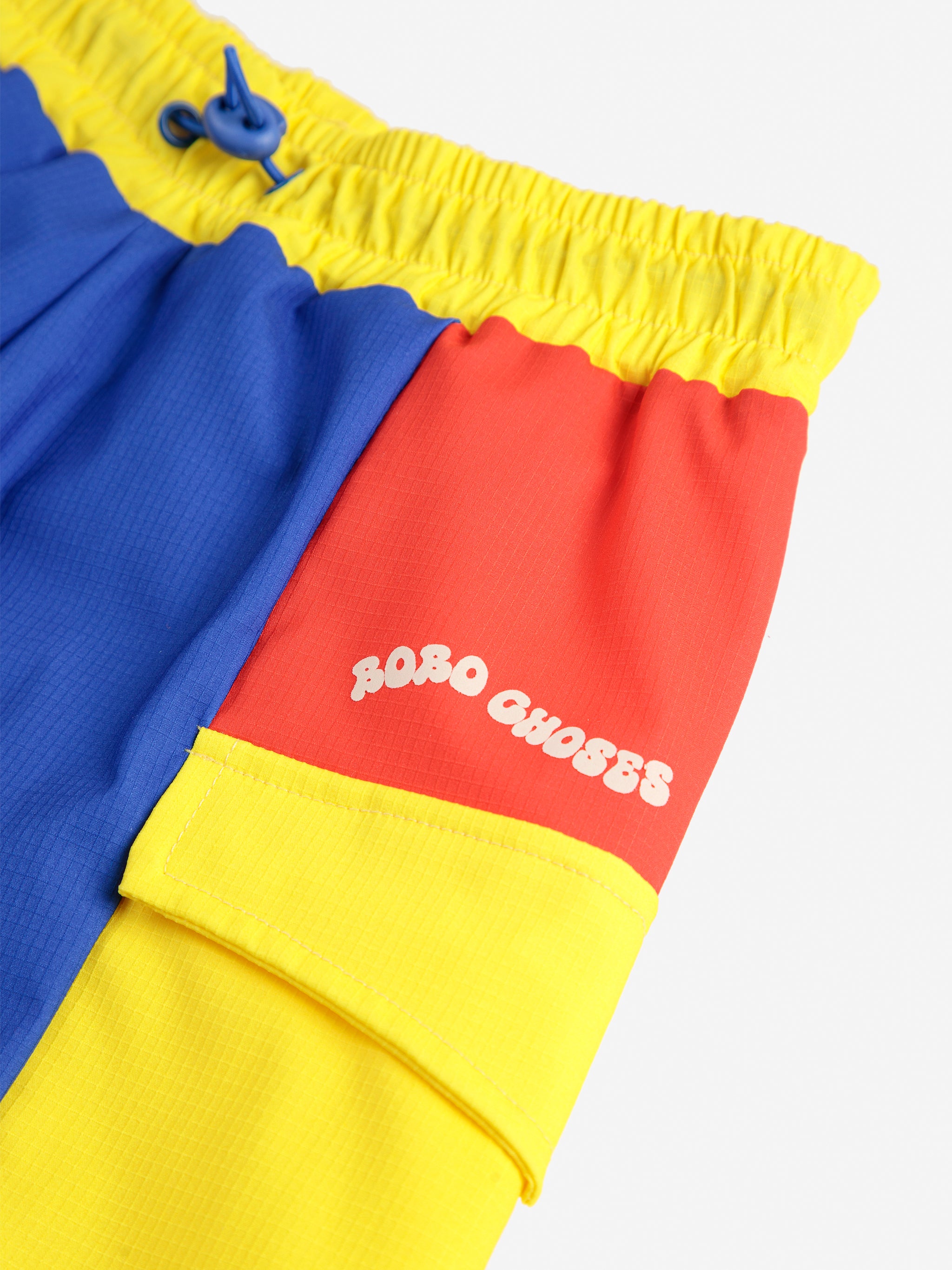 Bobo Choses - kids - colorblock swimshorts