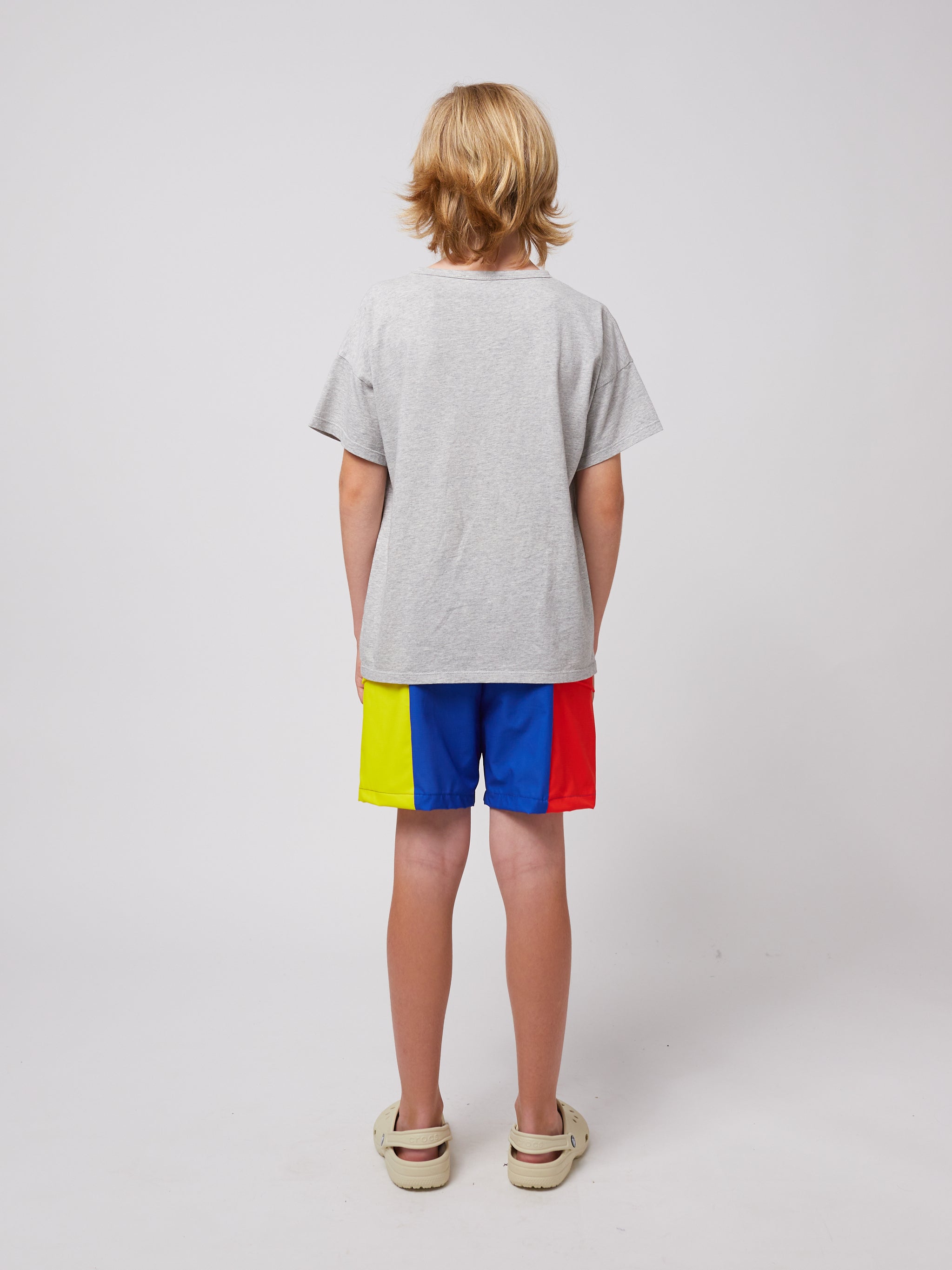 Bobo Choses - kids - colorblock swimshorts