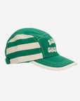 Bobo Choses - kids - green stripes cap