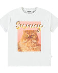 Molo - riley - cat t-shirt - sunny