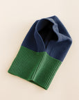HVID -  Balaclava - Eddy - blue/grass