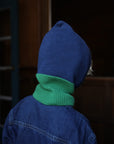 HVID -  Balaclava - Eddy - blue/grass