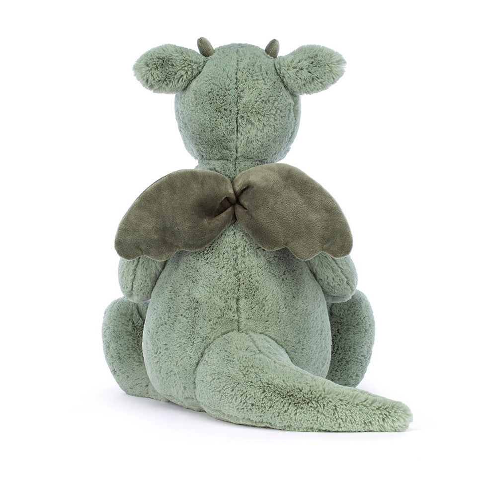 Jellycat - bashful - dragon - really big