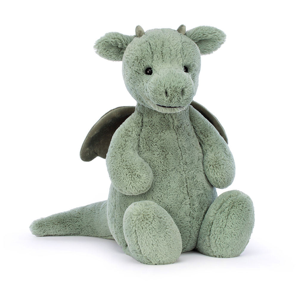 Jellycat - bashful - dragon - really big