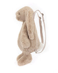 Jellycat - bashful - bunny backpack - beige