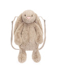 Jellycat - bashful - bunny backpack - beige