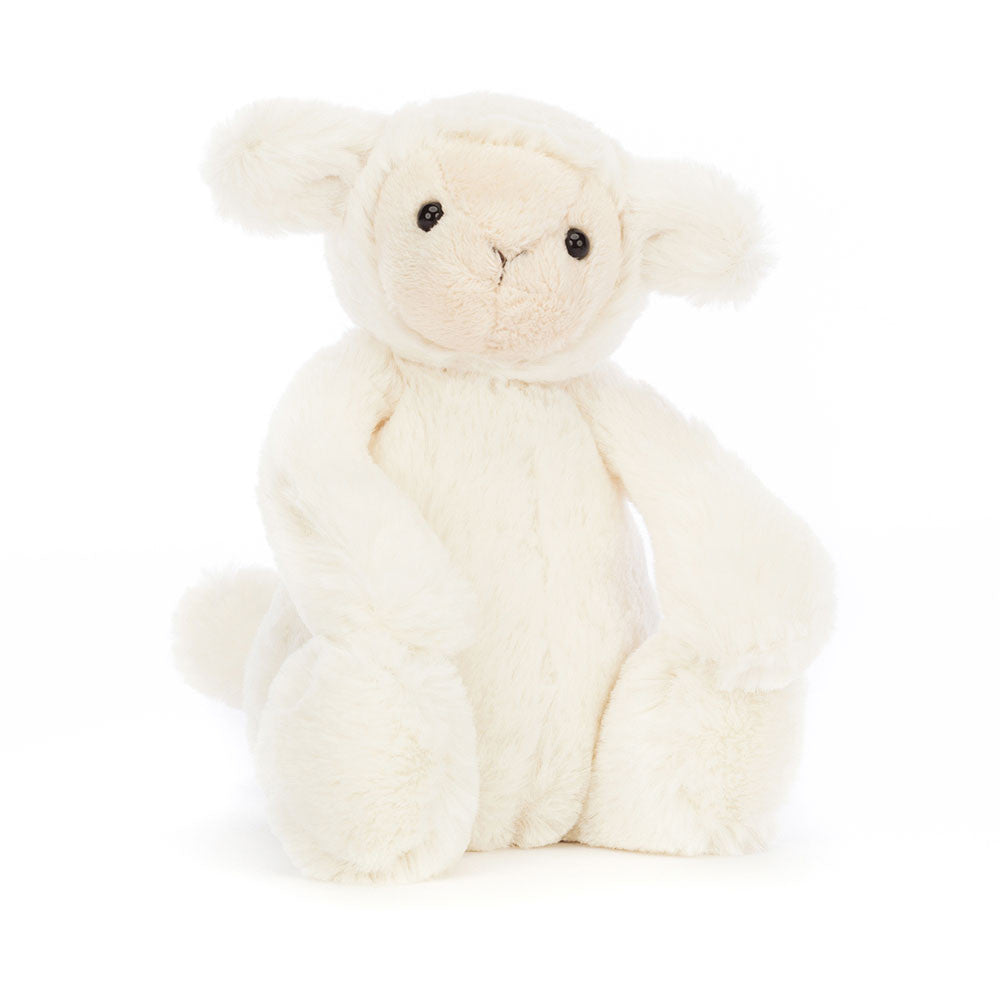 Jellycat - bashful -  lamb - small - cream