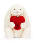 Jellycat - Bashful red love heart bunny - medium