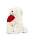 Jellycat - Bashful red love heart bunny - small