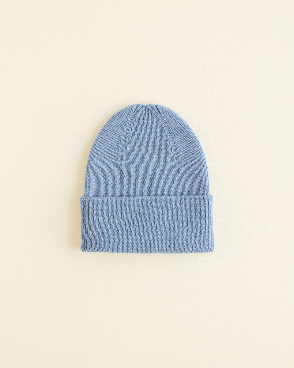 HVID - Newborn beanie - fonzie - light blue