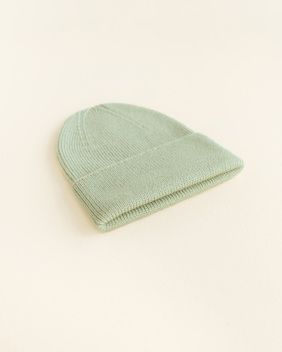 HVID - Newborn beanie - fonzie - mint