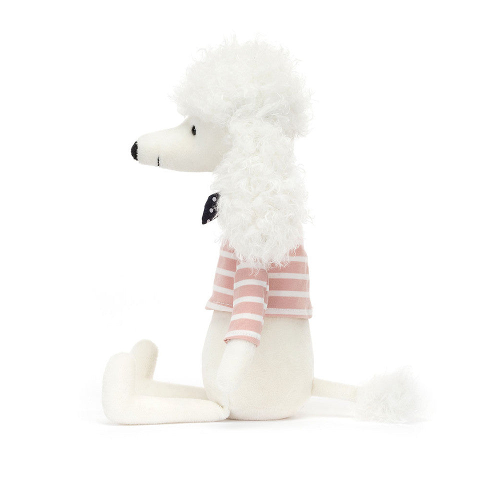 Jellycat - beatnik buddy poodle