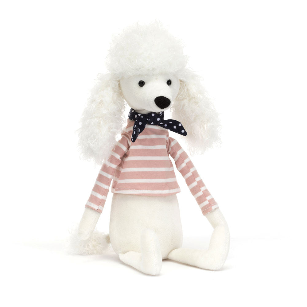 Jellycat - beatnik buddy poodle