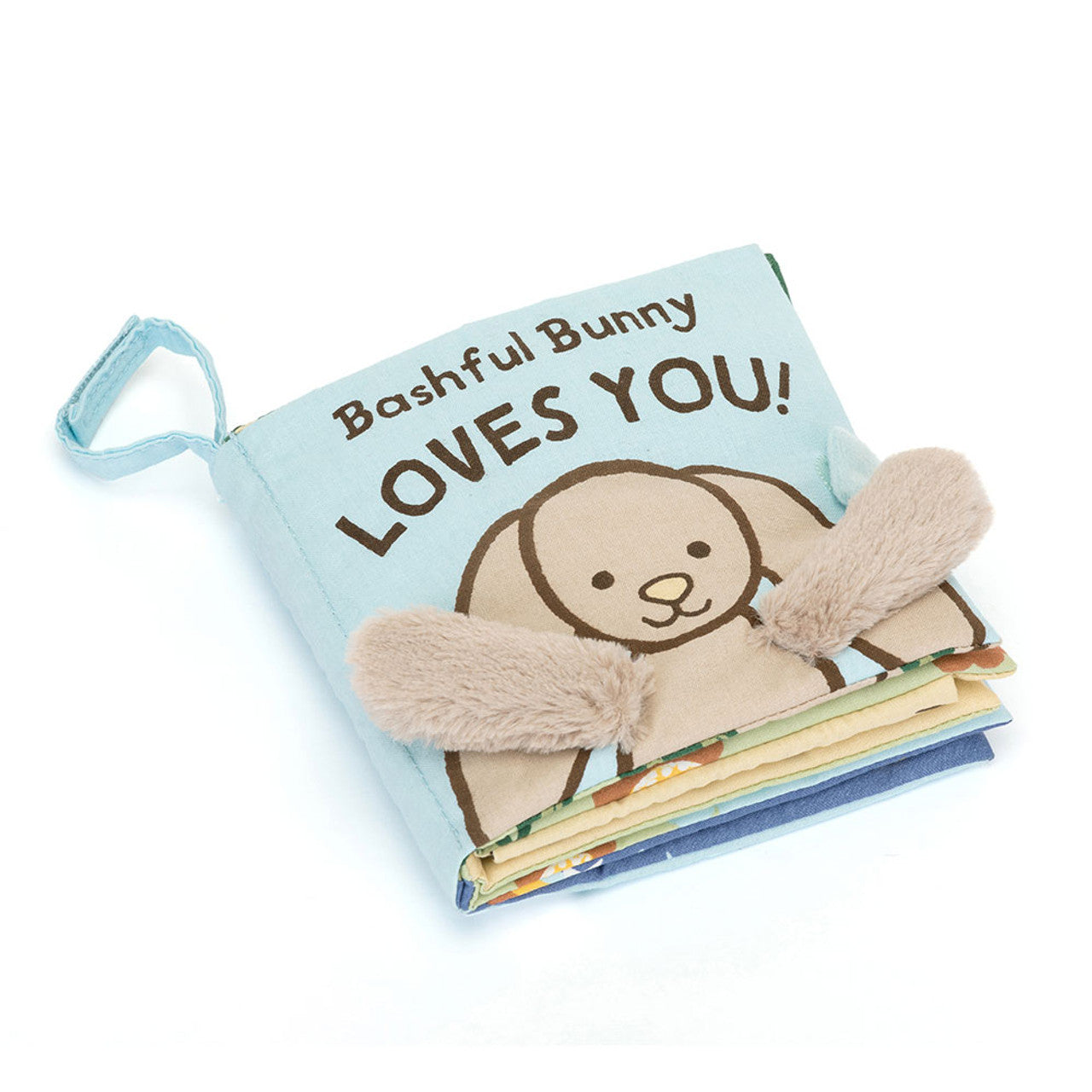 Jellycat -  Bashful bunny loves you book