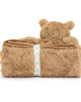 Jellycat - bartholomew bear blankie