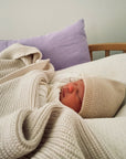 HVID - newborn bonnet - oat