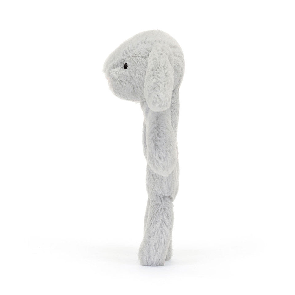 Jellycat - Bashful bunny ring rattle - silver