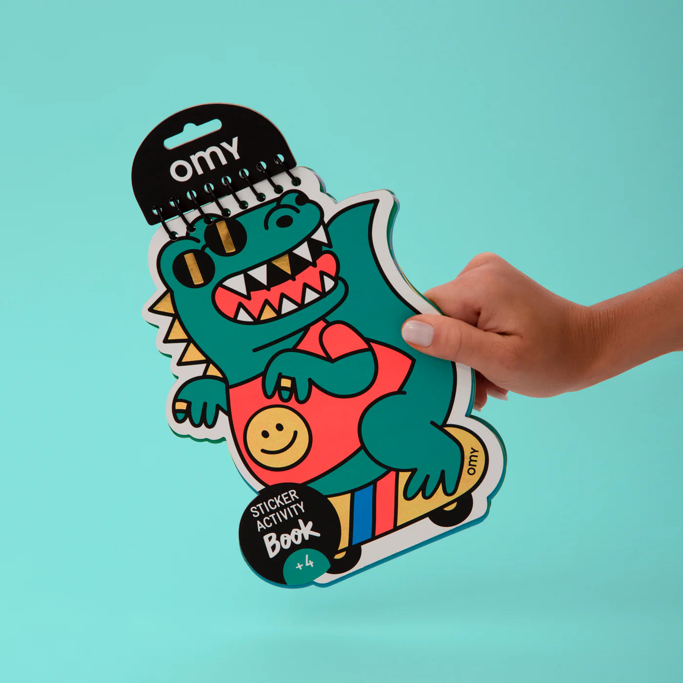 Omy - sticker activity book - dino