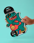 Omy - sticker activity book - dino