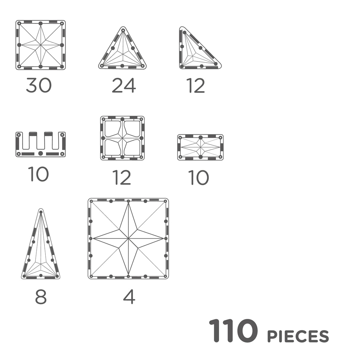 CleverClixx - inventive pack - intense - 110 pcs