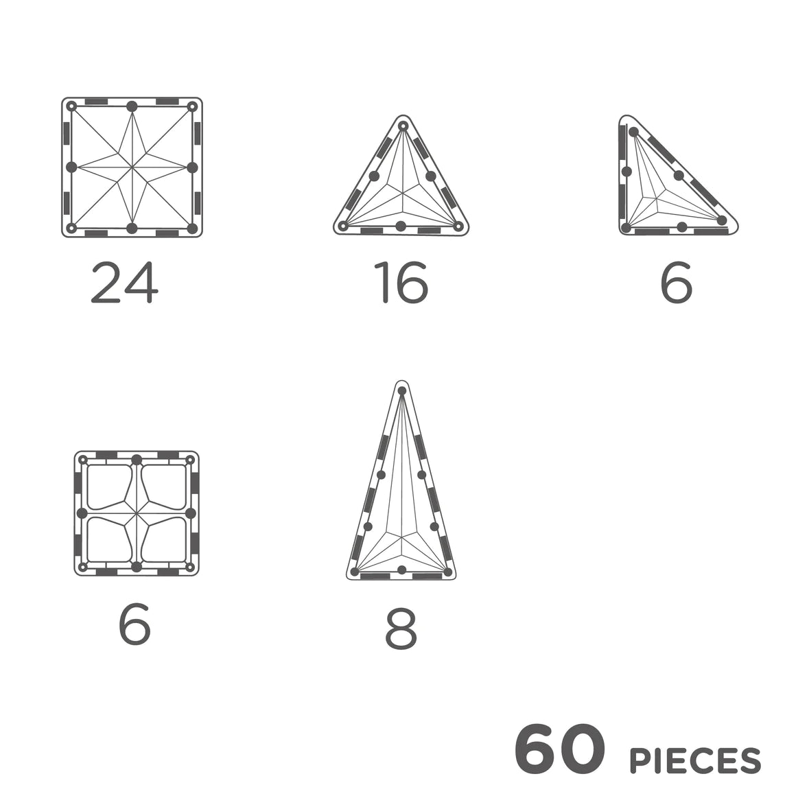 CleverClixx - original pack - intense - 60 pcs