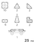 CleverClixx - wheels pack - intense - 25 pcs