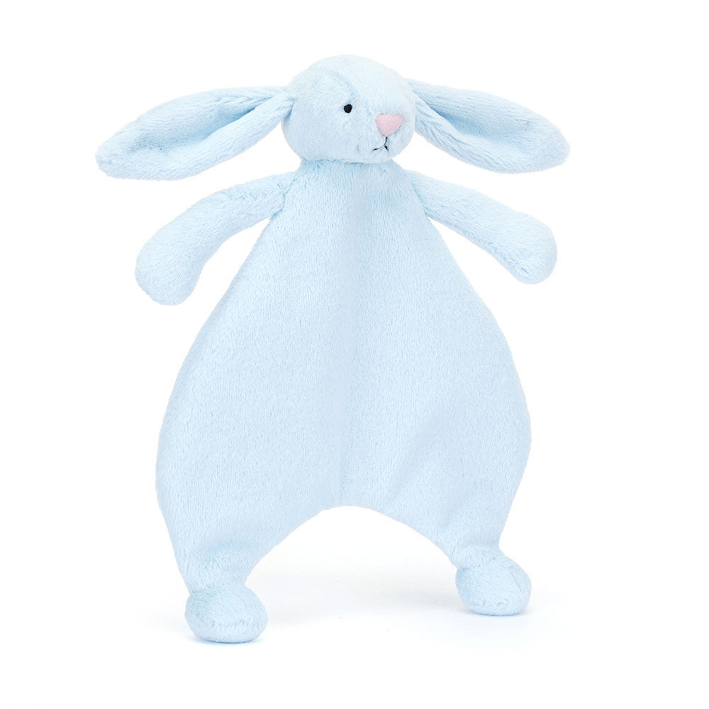 Jellycat - bashful -  bunny comforter - blue