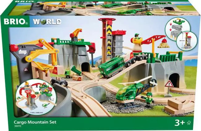 Brio - cargo mountain train set