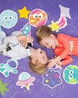 Glo Pals - antislip bad stickers - galaxy grips