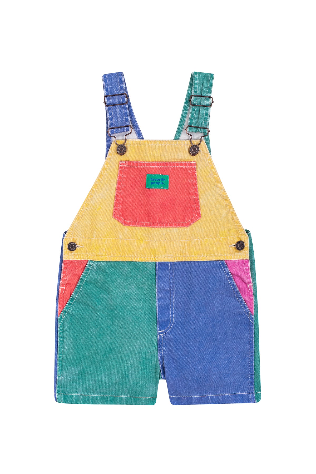 Favorite People - game boy short overalls