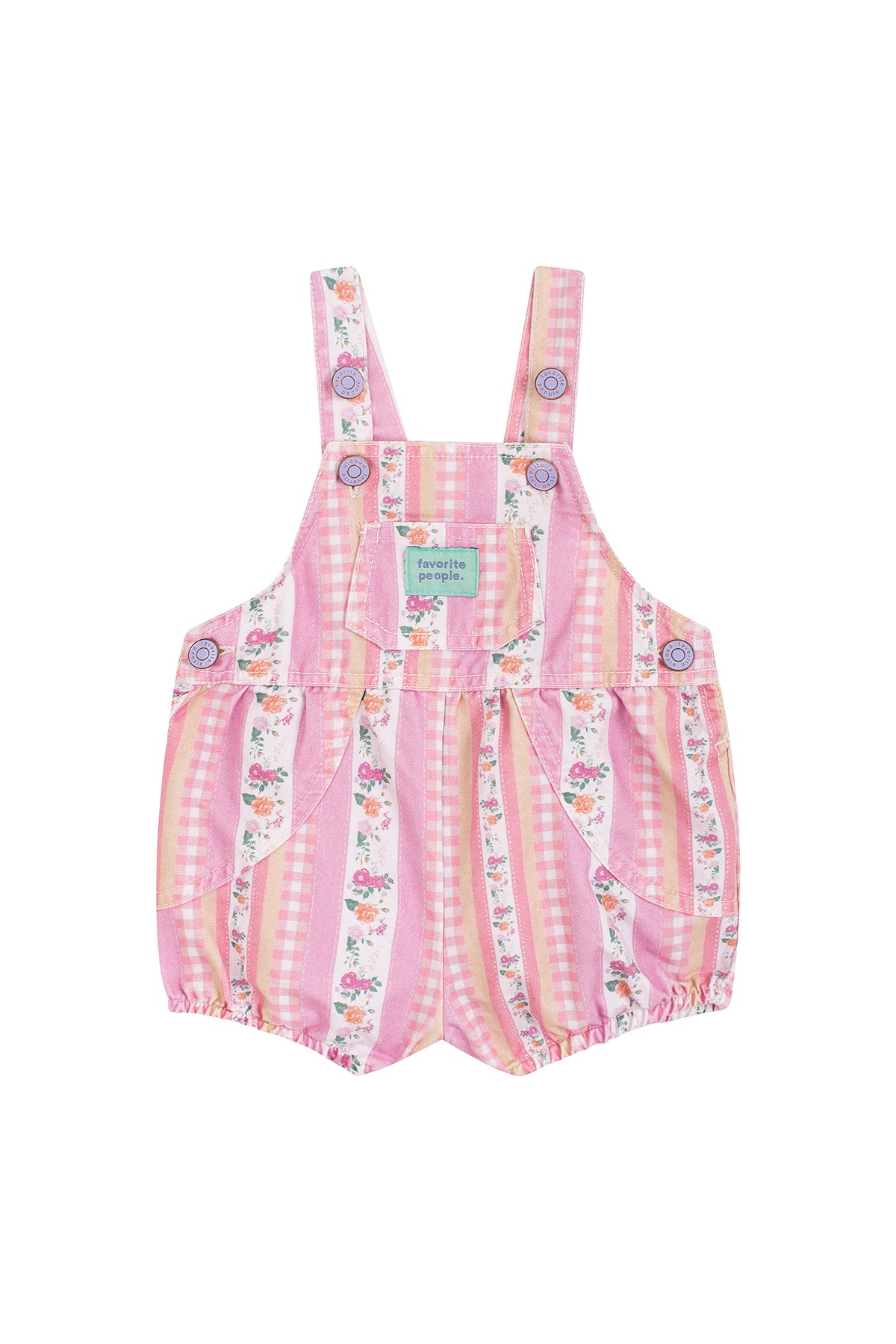 Favorite People - phoebe baby denim overalls